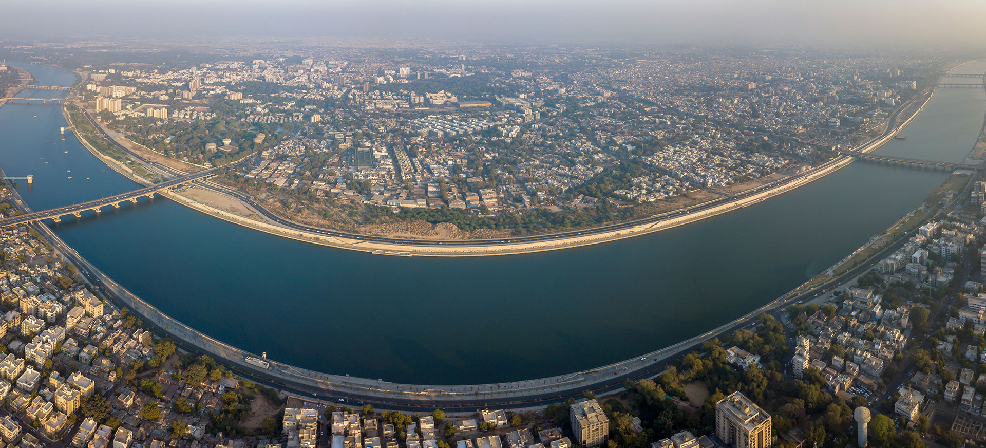 Sabarmati River in Ahmedabad